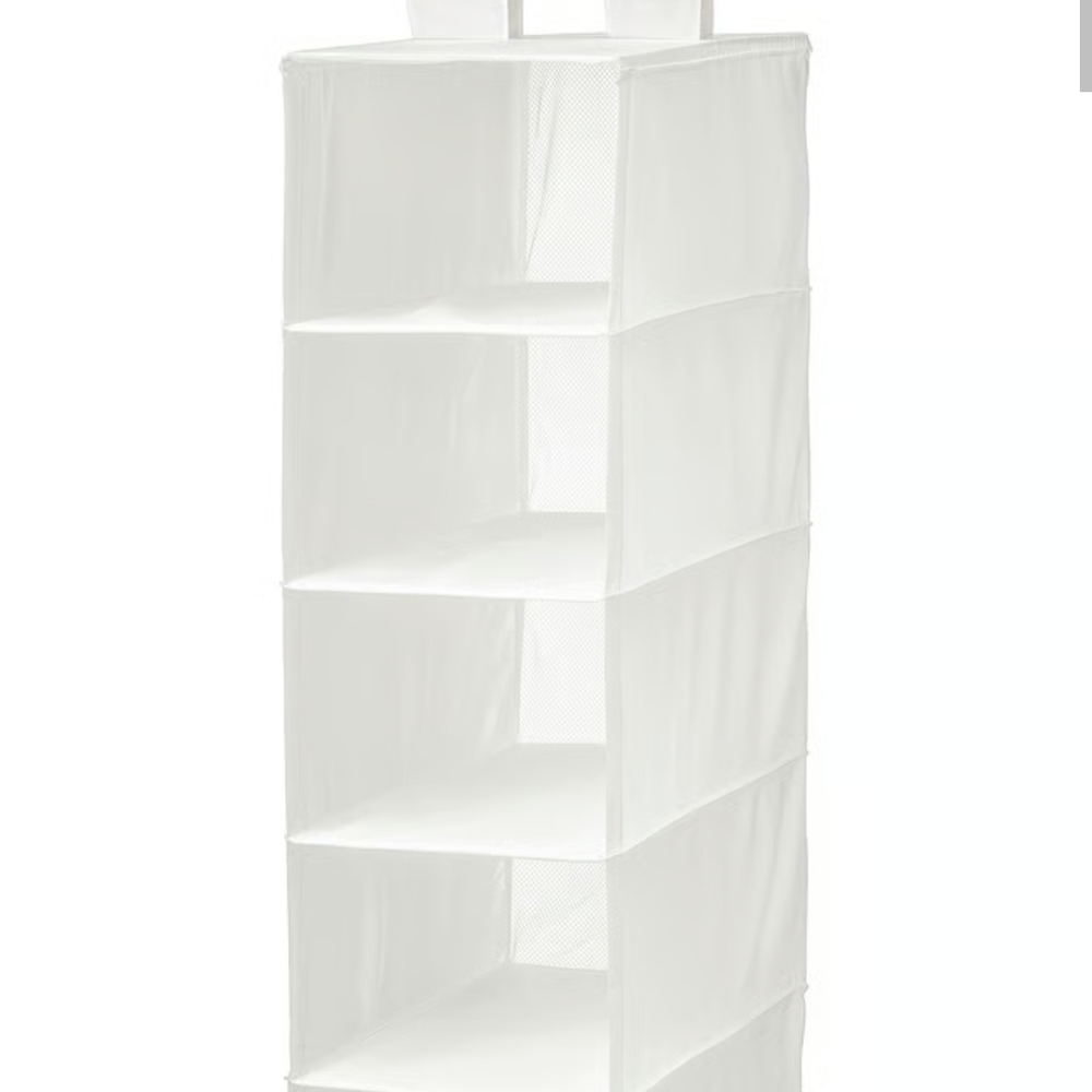 IKEA White Hanging Closet Organizer